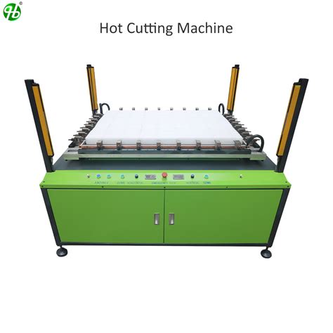 EPE PE Polyethylene Foam Plank Tray Hot Cutting Slitting Machine Cutter And Cutter Machine
