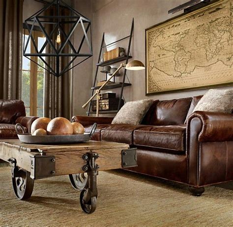 10+ Modern Steampunk Living Room – DECOOMO