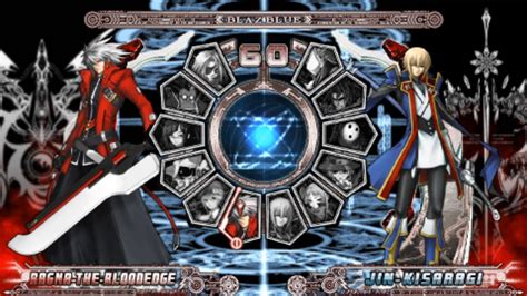 Blazblue Calamity Trigger Portable All Characters Psp Youtube