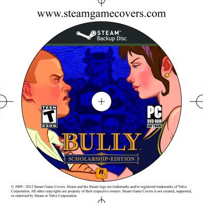 Steam Game Covers: Bully: Scholarship Edition Disc Art