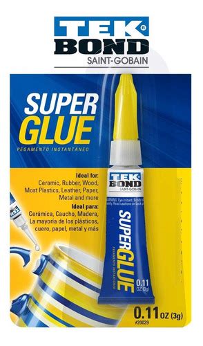 Pegamento Fuerte Tekbond Super Glue De Secado R Pido I Pks Cuotas