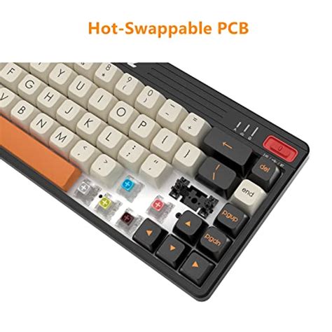 FIRSTBLOOD ONLY GAME K690T Hot Swappable 60 2 4G Wireless Bluetooth 5 0 USB Wired Triple Mode