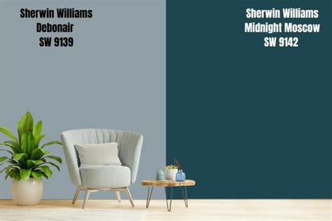 Sherwin Williams Debonair Palette Coordinating Inspirations