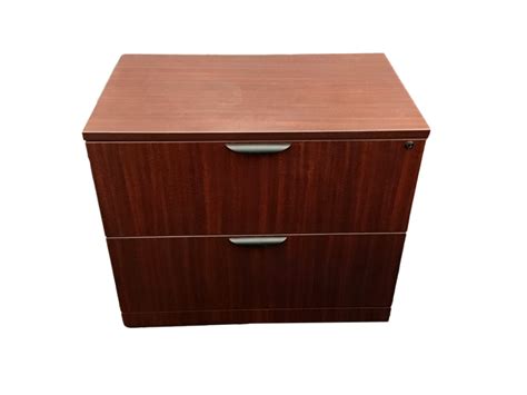 Office Source Mahogany Laminate 2 Drawer Lateral File 22d X 35 12 Value Office Furniture