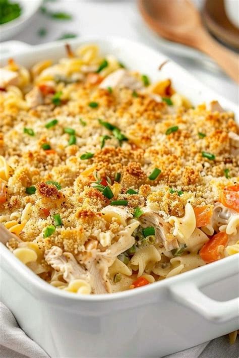 Chicken Noodle Casserole - Insanely Good