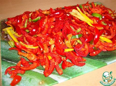 Лечо-аджика из острого перца – кулинарный рецепт