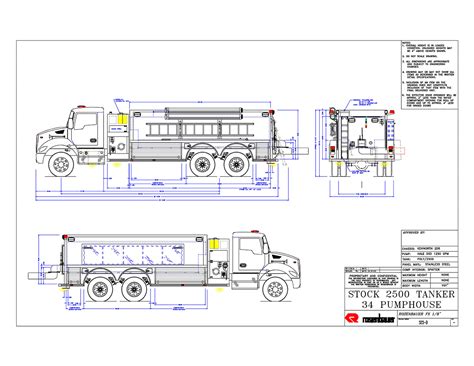 fuel tank truck dimensions