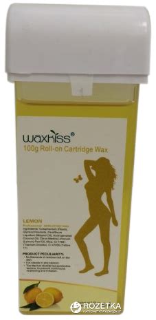 Воск Waxkiss Лимон картридж 100 мл (100ЛИМ) – купить онлайн на ROZETKA