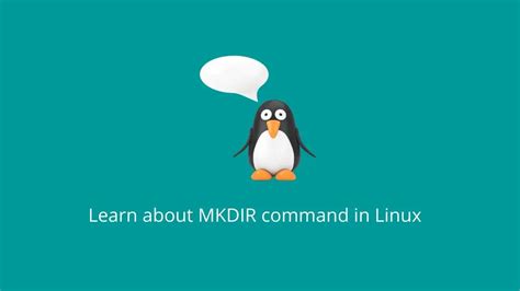 Learn About Mkdir Command In Linux Tekspace Blog