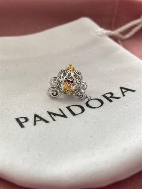 Pandora Disney 100th Anniversary Cinderella S Pumpkin Coach Charm Fits