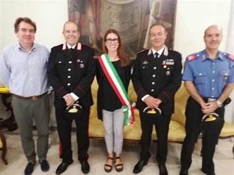 Il Sindaco Incontra Il Nuovo Comandante Della Stazione Dei Carabinieri