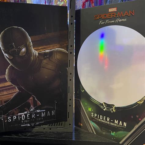 Hot Toys Explore The Spider Verse Mcu Spider Man Stealth Suit