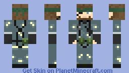 Naked Snake Snake Camo Minecraft Skin