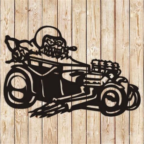 Rat Fink Hot Rod Cutting File