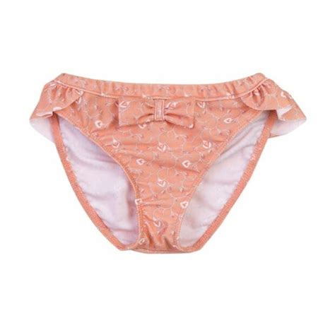 Zoe Bikini Pants Floral Peach Petit Crabe