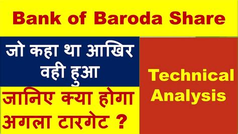 Bank Of Baroda Share Latest News Bank Of Baroda Share Target Bank Of