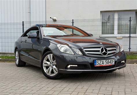 Mercedes Benz Klasa E Coupe Benzyna Niski Prze