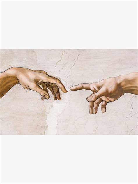 Hands Of God The Father And Adam Sistine Chapel Ceiling By