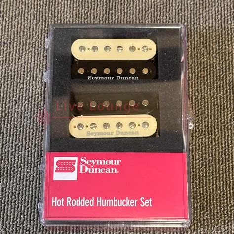 SEYMOUR DUNCAN セイモアダンカン Hot Rodded Humbucker Pickup Set Zebra ピックアップ2点セット Live Lounge 通販