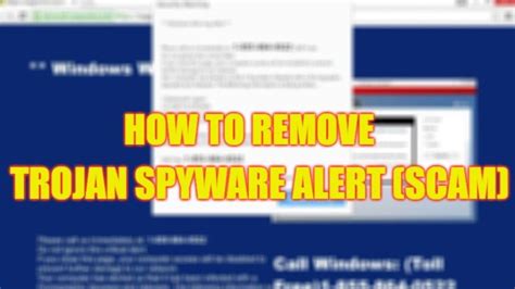 How To Remove Trojan Spyware Alert Scam 2023