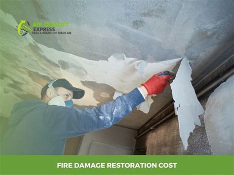 How Much Does Fire Damage Restoration Cost - Air Quality Express