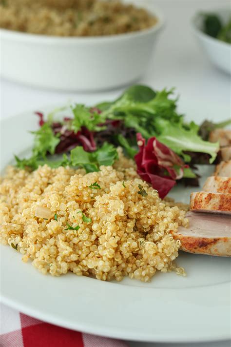 Easy Stovetop Quinoa Pilaf Recipe - Good Cheap Eats