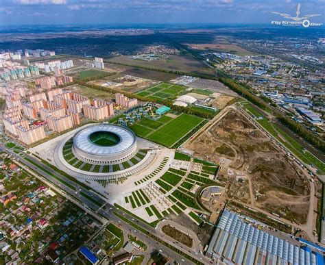 Krasnodar Stadium | Stadium architecture, Soccer stadium, Stadium