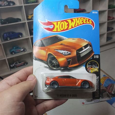 Jual Hot Wheels Nissan Gt R R Oren Shopee Indonesia