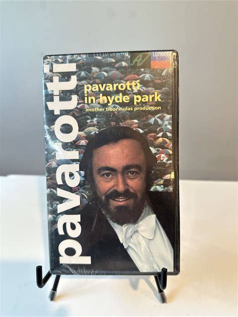 Pavarotti In Hyde Park Vhs 1991 For Sale Online Ebay