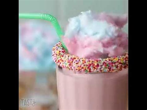 Restaurant Style Cotton Candy Milk Shake Recipe Youtube