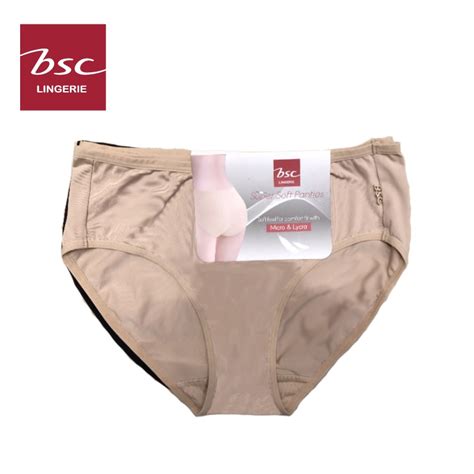 BSC lingerie กางเกงชนในรปแบบ half pack 3 ตว SU4604 Shopee Thailand