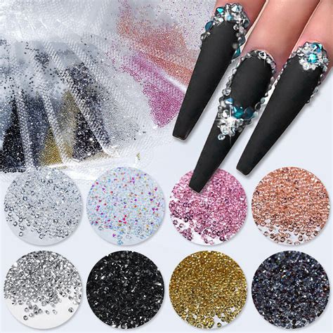 Nail Art Strass Ab Kristall Flatback Diamant D Edelsteine Glitzer