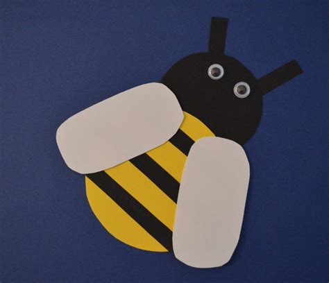 Biene basteln für Kids - so holst Du Dir den Frühling in den Kinderzimmer