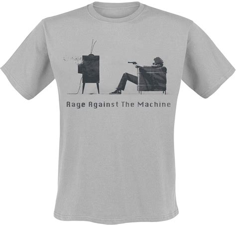 Rage Against The Machine Fuck You Won T Do What You Tell Me T Shirt Grau M Amazon De Bekleidung