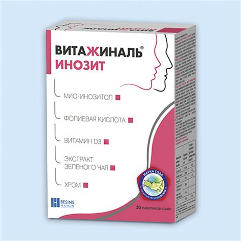 Витажиналь Инозит инструкция по применению: показания, противопоказания ...