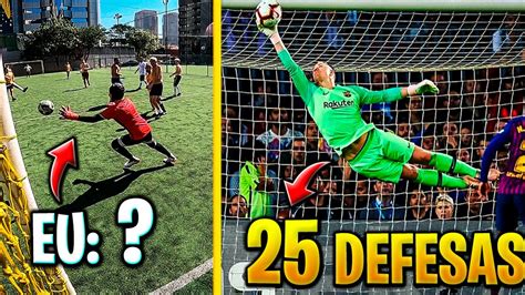 Quantas Defesas Um Goleiro Consegue Fazer No Jogo Youtube