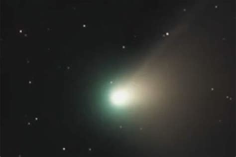 Green Comet Can Be Seen By The Naked Eye