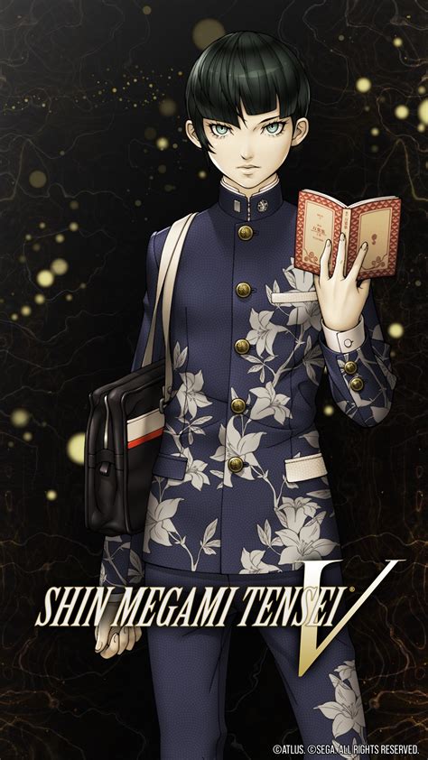 SMT5_mobilewallpaper_protagonist | Atlus West