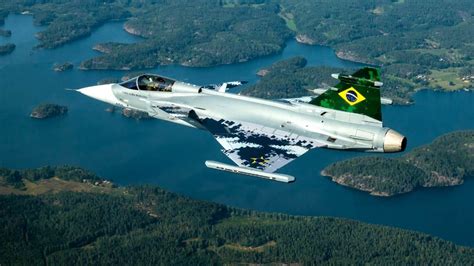 As Es El F Gripen El Nuevo Caza Que Ya Vuela En Brasil Weekend