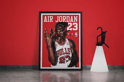 Michael Jordan Peat Poster Edusvetgobgt