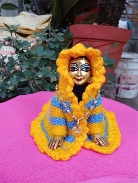 Pin By Vishal Rana On Laddu Gopal And Radha Rani Crochet Necklace