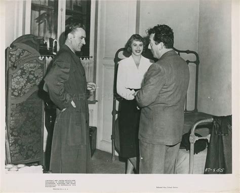 LEWIS MILESTONE INGRID BERGMAN CHARLES BOYER ARCH OF TRIUMPH 1948 PHOTO