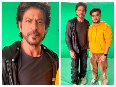 Amidst Pathaan Controversy Shah Rukh Khan Spotted Shooting For Promo