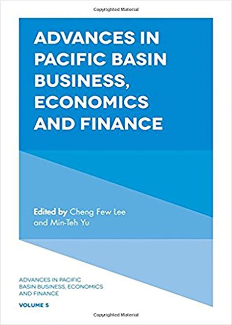 advances  pacific basin business economics  finance buybooksng