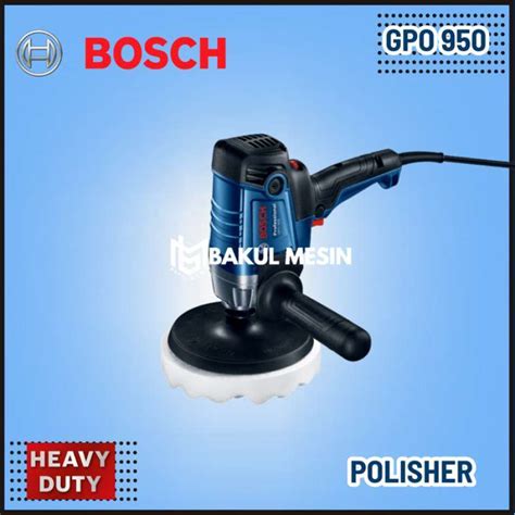 Promo Mesin Poles Polisher GPO950 Poles Mobil Motor 7inch GPO 950