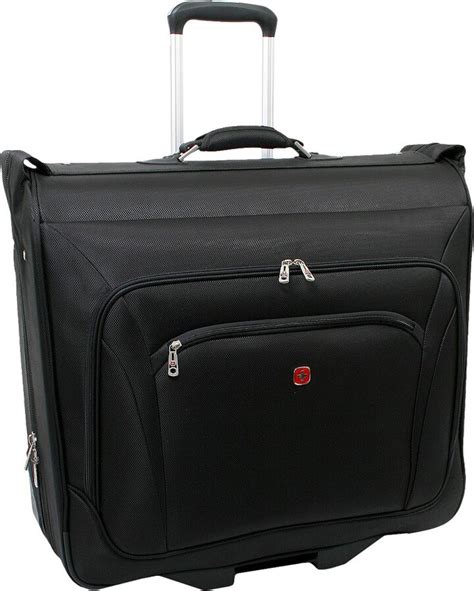 Swiss Gear SWISSGEAR Zurich Spinner Wheeled Garment Bag - Black ...