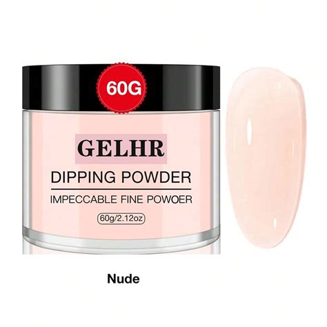 Gelhr G Dippoeder Helder Wit Roze Nude Kleur Basis Nageldompelpoeder Franse Nagelkunst