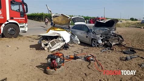 Incidenti Stradali Provincia Di Foggia Morti Da Maggio Ad Agosto