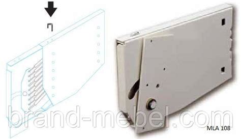 Механизм подъема двуспальной кровати трансформера MLA 108.4/Подъемный ...