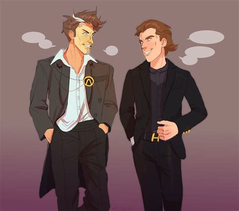 Handsome Jack And Rhys Borderlands By Erierla Borderlands Art